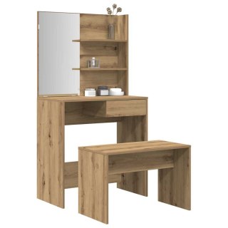  Toaletka Zestaw dąb artisan Drewno klejone
