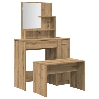  Toaletka Zestaw dąb artisan Drewno klejone