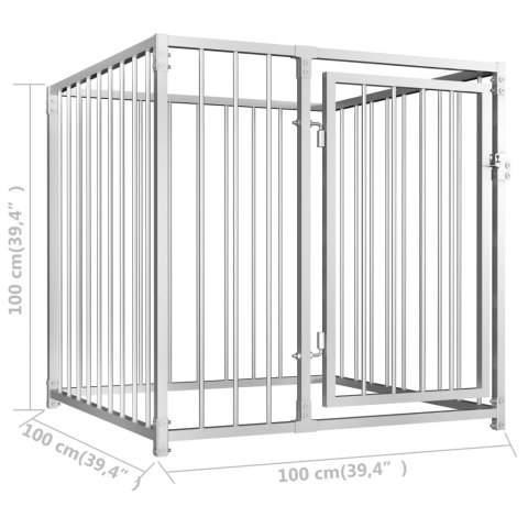  Kojec dla psa, 100 x 100 x 100 cm