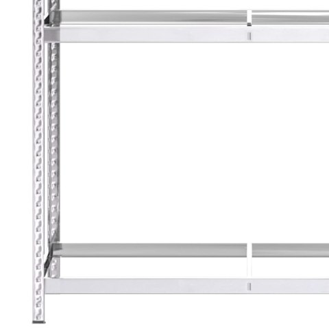  2-poziomowe regały na opony, 2 szt., 110x40x180 cm, stal