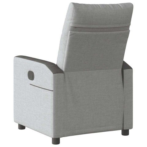  Elektryczny fotel rozkładany Cloud Grey Fabric