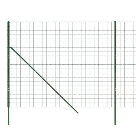  Ogrodzenie ze zgrzewanej siatki, zielone, 1,8x25 m