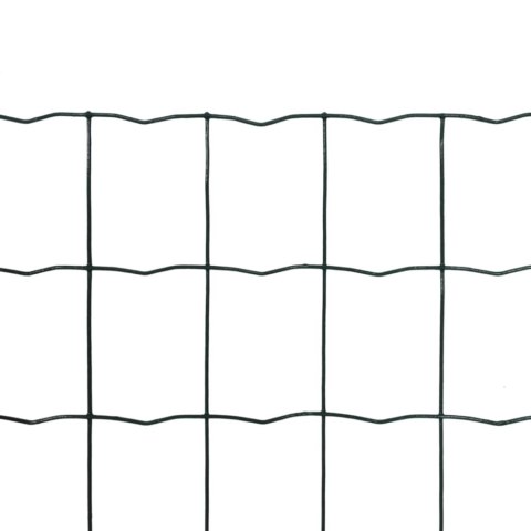  Euro ogrodzenie, stalowe, 10 x 0,8 m, zielone