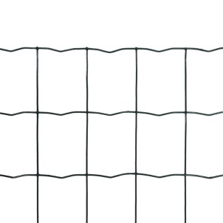  Euro ogrodzenie, stalowe, 10 x 1,0 m, zielone