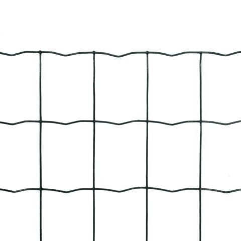  Euro ogrodzenie, stalowe, 10 x 1,7 m, zielone