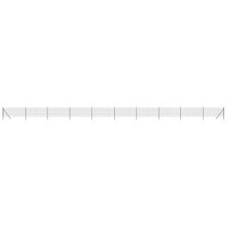  Ogrodzenie z siatki drucianej, antracytowe, 1,1x25 m