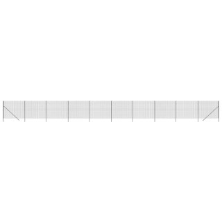  Ogrodzenie z siatki drucianej, antracytowe, 1,8x25 m