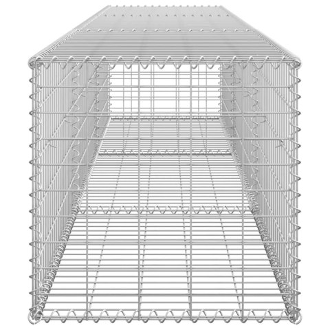  Ściana gabionowa z pokrywami, galwanizowana stal, 300x50x50 cm