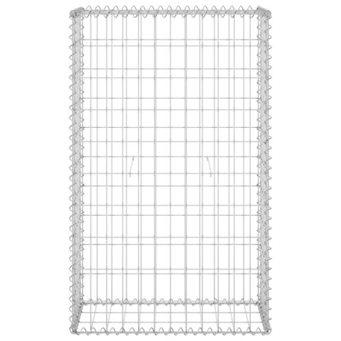  Ściana gabionowa z pokrywami, galwanizowana stal, 60x30x100 cm