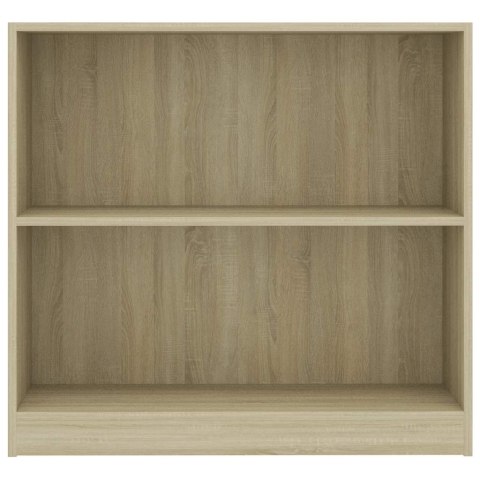  Regał biblioteczny Sonoma Oak 80x24x75 cm Drewno klejone