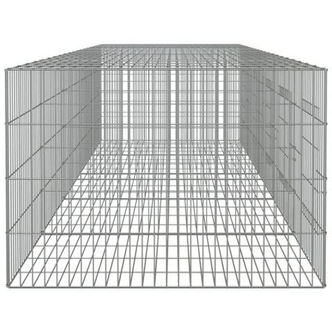  Klatka dla królika, 5 paneli, 273x79x54cm, galwanizowane żelazo