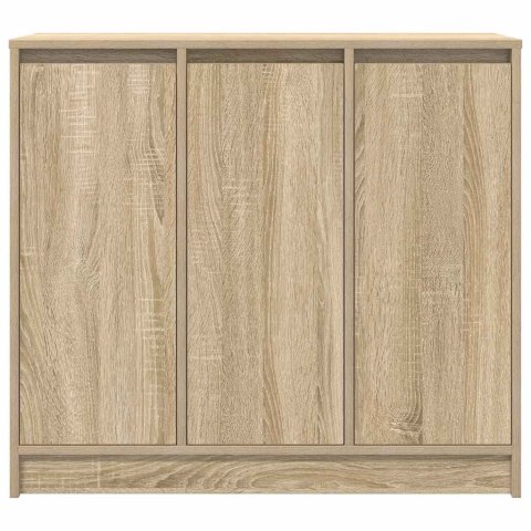  Komoda Sonoma Oak 85x34x76 cm Drewno klejone