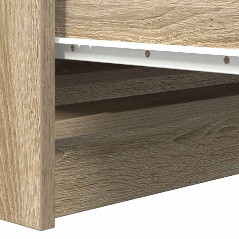  Komoda Sonoma Oak 100x35x99 cm Drewno klejone