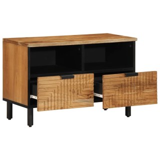  Szafka pod telewizor, 70x33x46 cm, lite drewno akacjowe