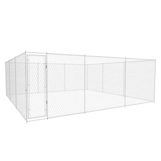  Kojec dla psa, galwanizowana stal, 570x570x185 cm