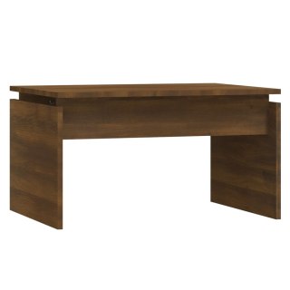  Stolik kawowy, brązowy dąb 68x50x38 cm materiał drewnopochodny