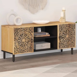  Szafka pod telewizor, 105x33x46 cm, lite drewno mango