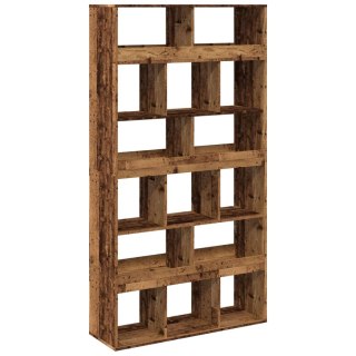  Regał, stare drewno, 100x33x187,5 cm, materiał drewnopochodny