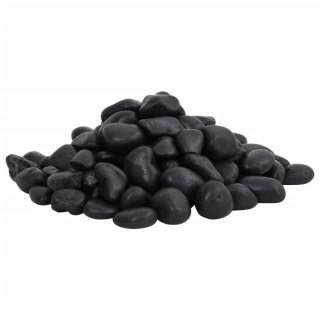  Polerowane kamyki, 10 kg, czarne, 2-5 cm
