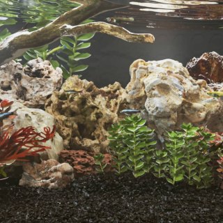  Kamienie dragon stone, 10 kg, szare, 10-40 cm