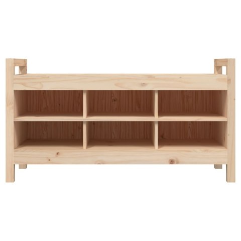 Ławka do przedpokoju, 110x40x60 cm, lite drewno sosnowe Ławka do przedpokoju, 110x40x60 cm, lite drewno sosnowe