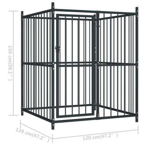  Kojec dla psa, 120 x 120 x 150 cm