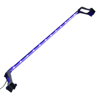  Lampa LED do akwarium, z zaciskami, 90-105 cm, niebiesko-biała