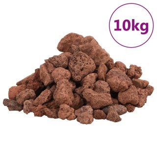  Skała wulkaniczna, 10 kg, czerwona, 1-2 cm