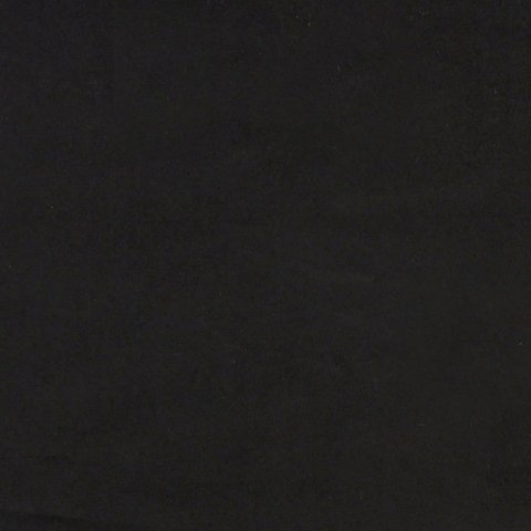  Ławka, czarna, 108x79x79 cm, tapicerowana aksamitem
