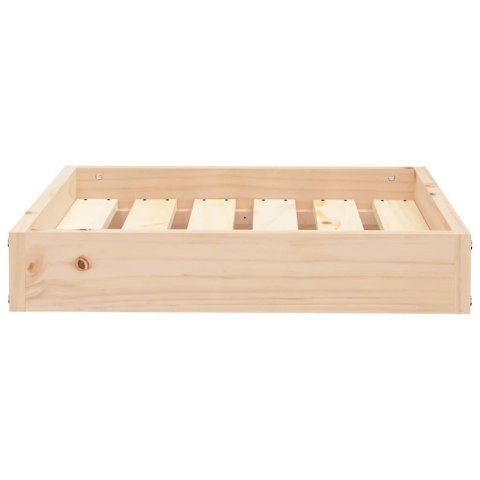  Legowisko dla psa, 51,5x44x9 cm, lite drewno sosnowe