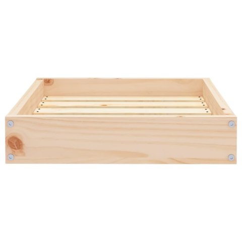  Legowisko dla psa, 51,5x44x9 cm, lite drewno sosnowe