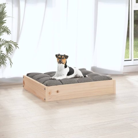  Legowisko dla psa, 51,5x44x9 cm, lite drewno sosnowe