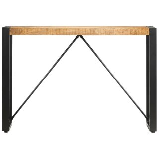  Stolik typu konsola, 110 x 35 x 76 cm, lite drewno mango