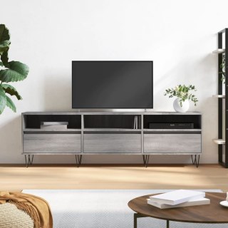  Szafka pod TV, szary dąb sonoma, 150x30x44,5 cm