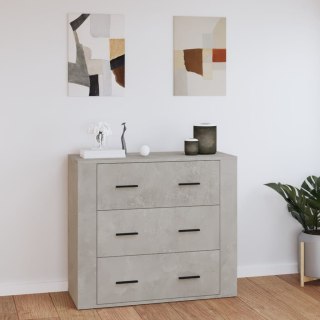  Szafka, szarość betonu, 80x33x70 cm, materiał drewnopochodny