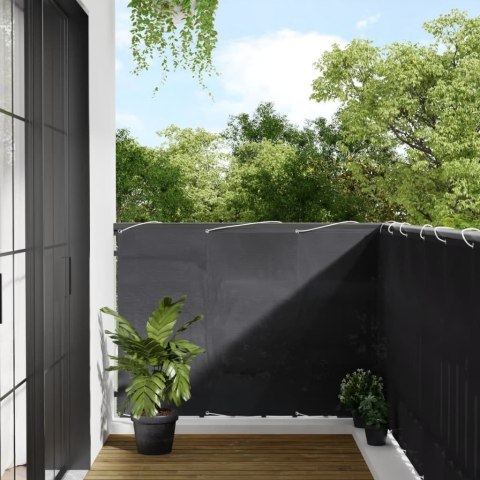  Parawan balkonowy, antracyt, 120x1000 cm, 100% poliester Oxford