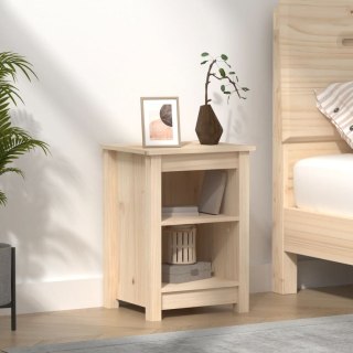  Szafka nocna, 40x35x55 cm, lite drewno sosnowe