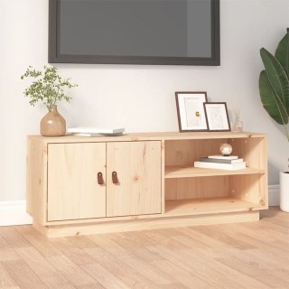  Szafka pod telewizor, 105x34x40 cm, lite drewno sosnowe