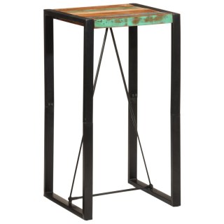  Stolik barowy, 60x55x110, lite drewno z odzysku
