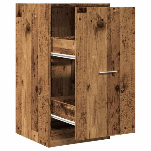  Szafka apteczna, stare drewno, 40x41x77,5 cm