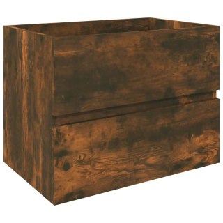  Szafka pod umywalkę, przydymiony dąb, 60x38,5x45 cm