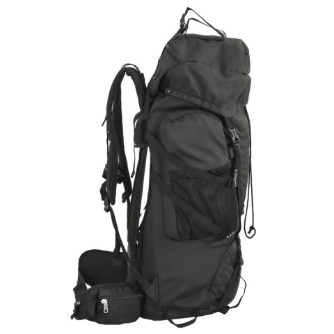  Plecak turystyczny, czarny, 60 L, tkanina Oxford