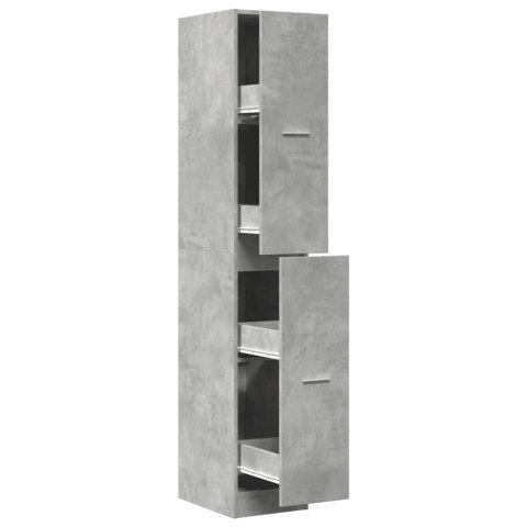  Szafka apteczna, szarość betonu, 30x41x174,5 cm