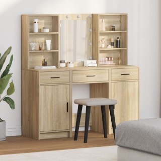  3-częściowy zestaw toaletek Sonoma Oak Drewno inżynieryjne