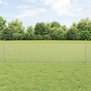  Ogrodzenie z drutu spawanego ze słupkami 44 U Srebrne 0.5x100 m Stal
