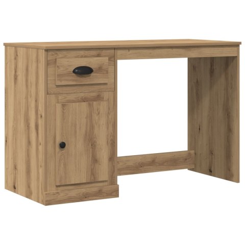 Biurko z przechowywaniem Dąb Artisan 50x115x75 cm Materiał drewnopochodny Biurko z przechowywaniem Dąb Artisan 50x115x75 cm Materiał drewnopochodny