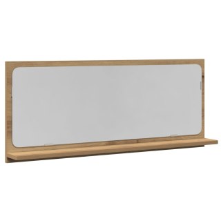 Lustro łazienkowe  Artisian Oak 90x10,5x37 cm z materiału drewnopochodnego