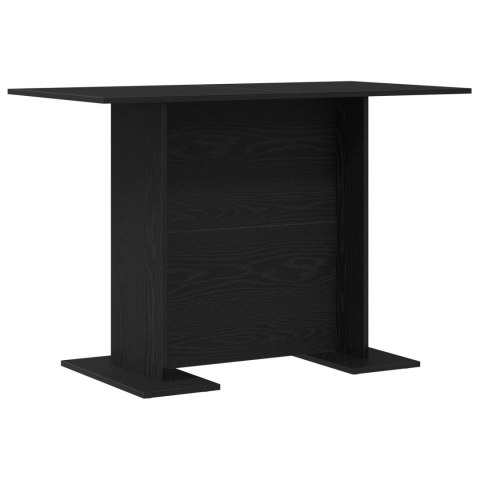 Stół jadalny  Czarny Dąb 110x60x75 cm Materiał drewnopochodny