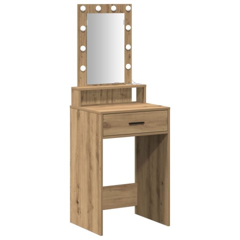 Toaletka z oświetleniem LED Sosna Artisan 50x41x140 cm Toaletka z oświetleniem LED Sosna Artisan 50x41x140 cm