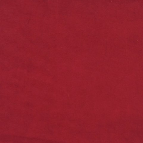Podnóżek z drewnianymi nóżkami, winna czerwień, obity aksamitem Podnóżek z drewnianymi nóżkami, winna czerwień, obity aksamitem